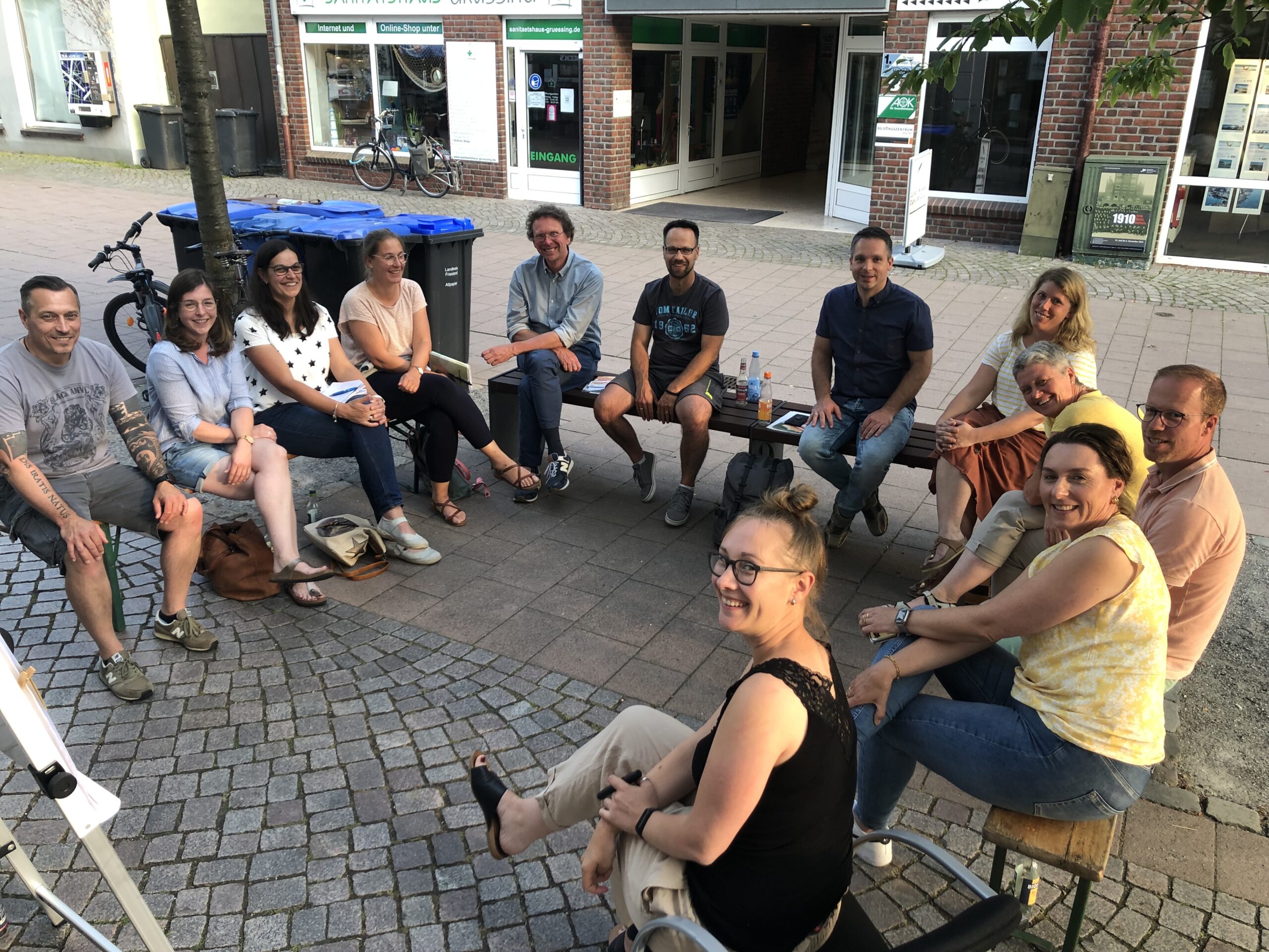 Gruppenfoto der Teilnehmenden am Vernetzungstreffen der Fördervereine 2022