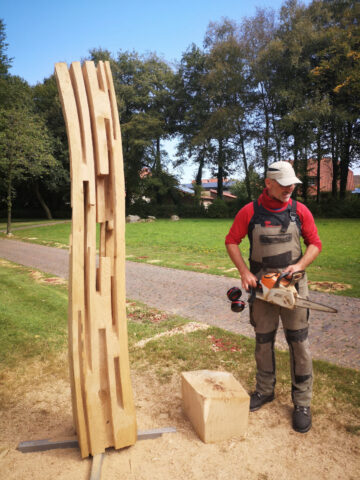 dirk richter skulptur kunstwoche neuenburg 2024 